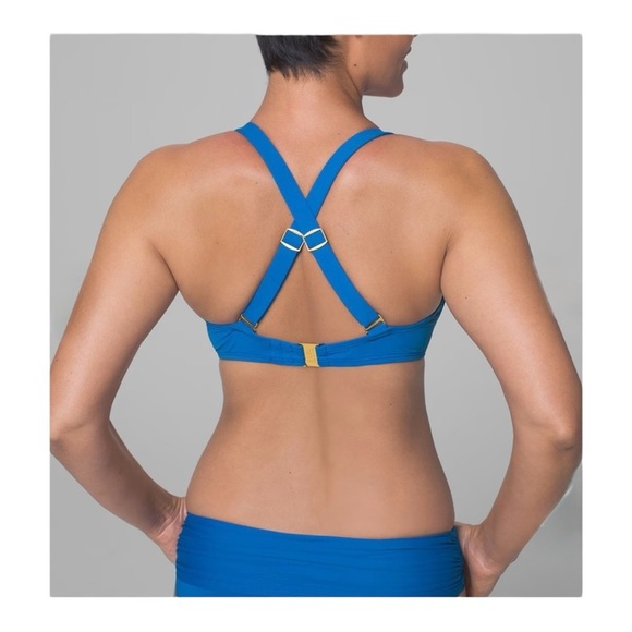 BLEU ROD Beattie Basket Case Over The Shoulder Underwire Bikini Top NWT - Picture 4 of 6